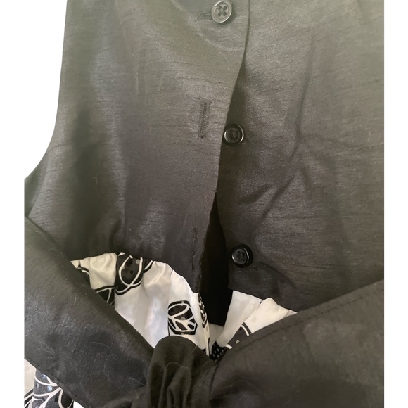 EUC Marmelata Black and White Damask Dress 2T - Picture 5 of 5
